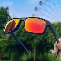 Óculos De Sol Masculino Feminino Esportivo Polarizado UV400 Quadrado Vermelho Espelhado K741 Óculos De Sol Masculino Feminino Esportivo Polarizado UV400 Quadrado Vermelho Espelhado K741