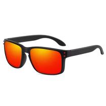 Óculos De Sol Masculino Feminino Esportivo Polarizado UV400 Vermelho N6984 Óculos De Sol Masculino Feminino Esportivo Polarizado UV400 Vermelho N6984