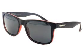 Óculos De Sol Masculino Freesurf 1004.2 Preto E Vermelho Fos