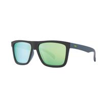 Óculos de Sol Masculino HB Amped Preto e Azul Fosco Polarizado