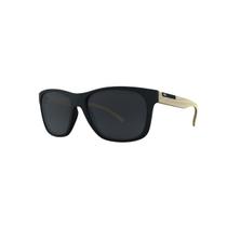 Óculos de Sol Masculino HB Underground Preto e Madeira Fosco Óculos de Sol Masculino HB Underground Preto e Madeira Fosco