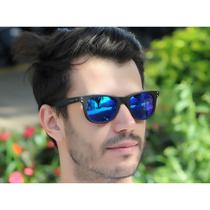 Óculos De Sol Masculino Jackdaw 19 Fosco Espelhado Azul