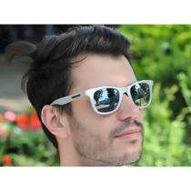 Óculos de Sol Masculino Jackdaw Cinza e Lente Espelhado