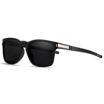 Óculos de Sol Masculino KDEAM Quadrado Proteção 100% uva/uvb Óculos de Sol Polarizados Bom para Dias Ensolarados