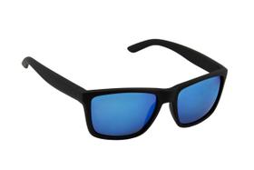 Óculos De Sol Masculino Liso Emborrachado Proteção Uv