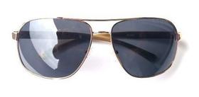 Óculos De Sol Masculino Luxuoso De Metal Lentes Polarizadas - Vinkin