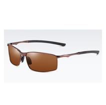 Óculos de Sol Masculino Metal Aoron Polarizado Proteção Uv400