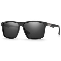 Óculos de Sol Masculino Original Quadrado Preto UV400 Polarizado Village Heaven