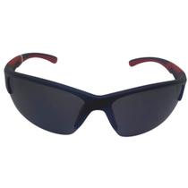Óculos de Sol Masculino Polarizada Preto e Vermelho Di Fiori