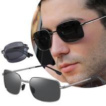 Óculos De Sol Masculino Polarizado Dobrável Tendência - Multiclips