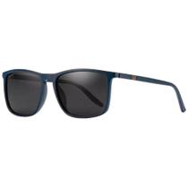 Óculos de Sol Masculino Polarizado Kdeam Esporte Fino Azul