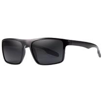 Óculos de Sol Masculino Polarizado Kdeam Retangular KD1 Preto