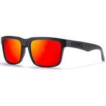Óculos de Sol Masculino Polarizado Kdeam Street Two KD1R Preto Óculos de Sol Masculino Polarizado Kdeam Street Two KD1R Preto