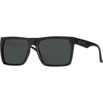 Óculos De Sol Masculino Polarizado Proteção UV400 Formato Quadrado Cor Preto Fosco Alta Qualidade Uso Casual Dia a Dia Original Village Heaven 1415