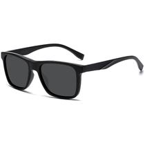 Óculos de Sol Masculino Polarizado Proteção UV400 Formato Redondo Cor Preto Fosco Com Estojo E Flanela Uso Casual Dia a Dia Dirigir Esportes VH 0158 Óculos de Sol Masculino Polarizado Proteção UV400 Formato Redondo Cor Preto Fosco Com Estojo E Flanela Uso Casual Dia a Dia Dirigir Esportes VH 0158