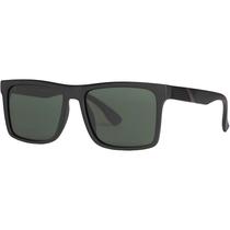 Óculos de Sol Masculino Polarizado Quadrado Grande Lentes Verdes Village Heaven 6280