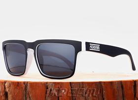 Óculos De Sol Masculino POLARIZADO Quadrado Kdeam Square Vintage Black & White Com Proteção UV - OMG