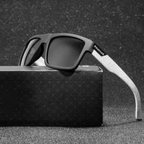 Óculos De Sol Masculino Polarizado Square Proteção 400 Uv - Generic