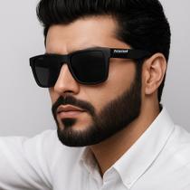 Óculos De Sol Masculino Polarizado Square Proteção 400 Uv