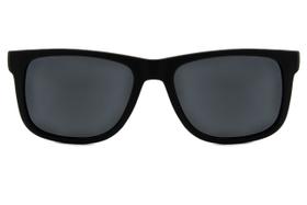 Óculos De sol Masculino Preto Quadrado Com Proteção UV