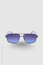 Óculos de Sol Masculino Quadrado Azul Polarizado Sir Óculos de Sol Masculino Quadrado Azul Polarizado Sir