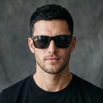 Óculos De Sol Masculino Quadrado Com Proteção UV Leve Moderno Estiloso Óculos De Sol Masculino Quadrado Com Proteção UV Leve Moderno Estiloso
