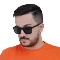 Óculos de Sol Masculino Quadrado Proteção UV400 Lançamento de Verão Acompanha Case