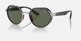 Óculos De Sol Masculino Ray-Ban RB3703-M F007/71 51 Linha Ferrari Óculos De Sol Masculino Ray-Ban RB3703-M F007/71 51 Linha Ferrari