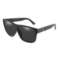 Óculos De Sol Masculino Sport Quadrado Polarizado Com Case - PAES MAGAZINE