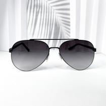 Óculos de sol masculino tendência aviador proteção UV fashion cód 31-98-009