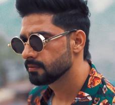 Óculos De Sol Masculino Vintage Steampunk Retrô Alok Gold - OMG