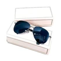 Óculos De Sol Masculinos Estilo Aviador Com Lentes Grandes, Óculos De Moda Para Dirigir E Andar De