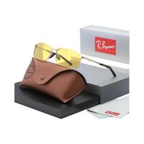 Óculos De Sol Masculinos Polarizados Com Armação De Metal UV400 Para Proteção Ocular No Verão