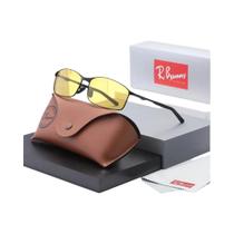 Óculos De Sol Masculinos Polarizados Com Armação De Metal UV400 Para Proteção Ocular No Verão