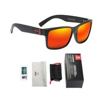 Óculos De Sol Masculinos Polarizados Samurai Black Square Com 100% De Proteção UV Para Direção E