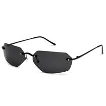 Óculos De Sol Masculinos Ultraleves Polarizados Sem Armação Estilo Matrix Neo Para Direção E Uso Ao Óculos De Sol Masculinos Ultraleves Polarizados Sem Armação Estilo Matrix Neo Para Direção E Uso Ao