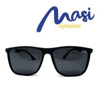 Óculos de Sol Masi eyewear 8814 quadrado masculino proteção total UV400 Preto