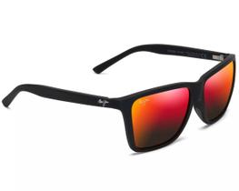 Óculos De Sol Maui Jim Cruzem Polarizado Preto MJ864-02A-57 Óculos De Sol Maui Jim Cruzem Polarizado Preto MJ864-02A-57