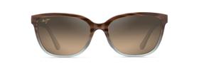 Óculos de sol Maui Jim Honi Cat Eye Polarized Sandstone Small