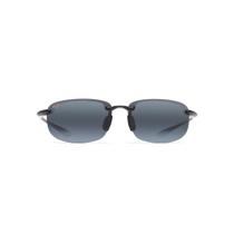 Óculos de sol Maui Jim Hookipa polarizados sem aro preto/cinza