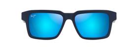 Óculos de sol Maui Jim Kahiko fosco azul escuro polarizado Óculos de sol Maui Jim Kahiko fosco azul escuro polarizado