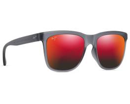 Óculos De Sol Maui Jim Pehu Polarizado Cinza MJ602 14-55