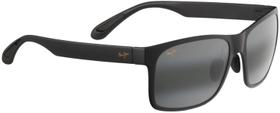Óculos de sol Maui Jim Red Sands Polarized Matte Black Large