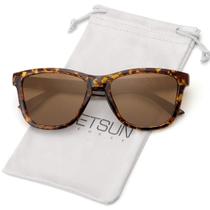 Óculos de Sol MEETSUN Classic Retro Polarizados - 54mm