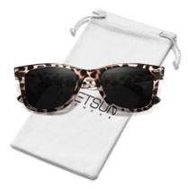 Óculos de sol MEETSUN Classic Retro Square Polarized UV400