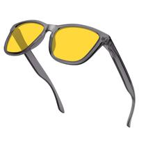 Óculos de sol MEETSUN com visão noturna polarizada para mulheres/homens