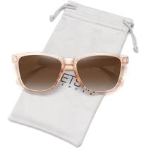 Óculos de sol MEETSUN Polarized Classic Retro Style Brown Lens