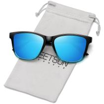 Óculos de sol MEETSUN Polarized UV400 Protection Blue Lens