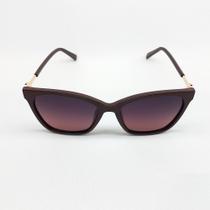 Óculos De Sol Moda Proteção UV Verão Piscina Retrô Vintage Armação Na Cor Violeta Escuro JHV 186