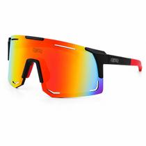 Óculos de Sol Modelo Máscara QUQ Polarizado Espelhado UV400 Óculos de Sol Modelo Máscara QUQ Polarizado Espelhado UV400